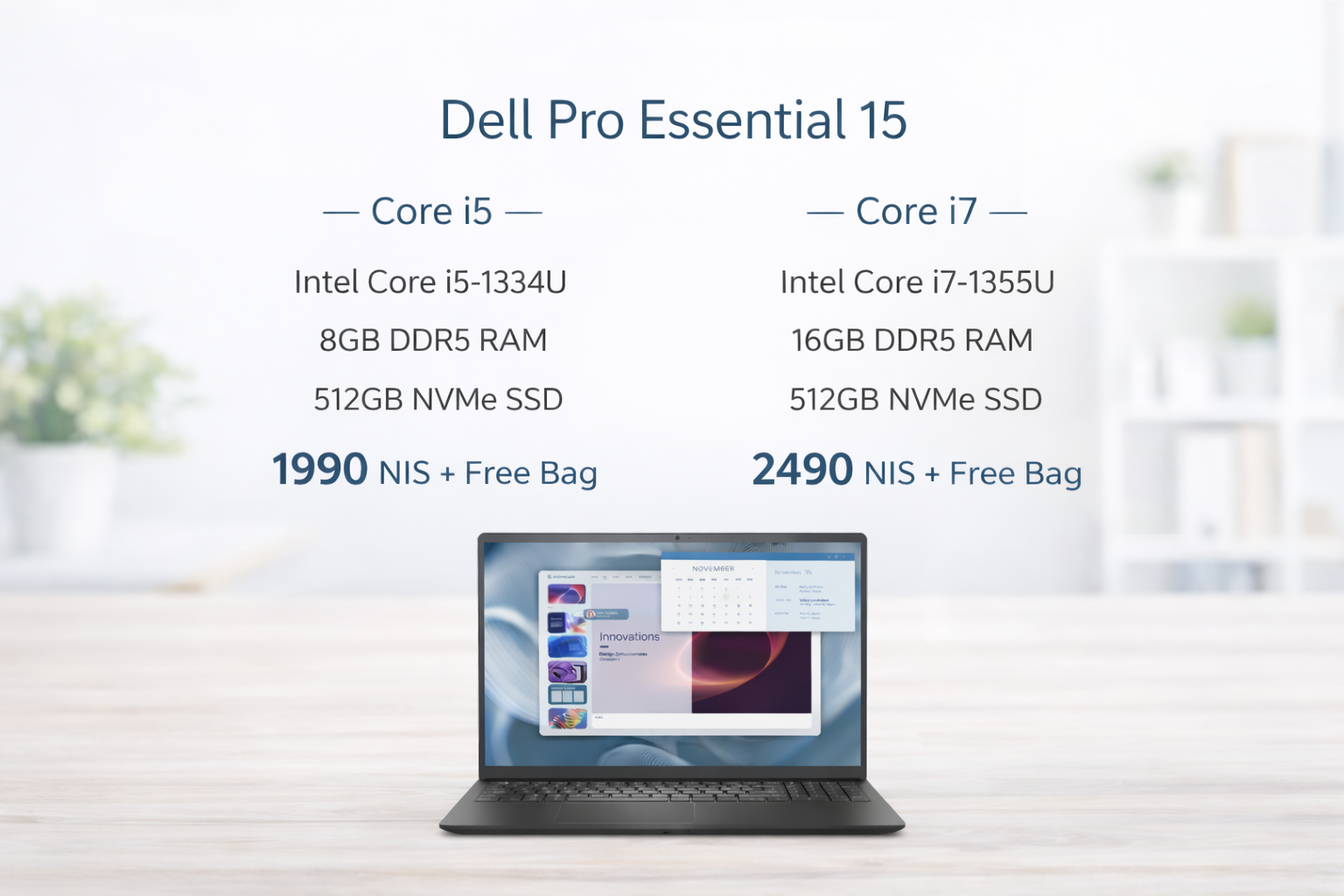 Dell Pro 15 Essential - New Arrival Laptop
